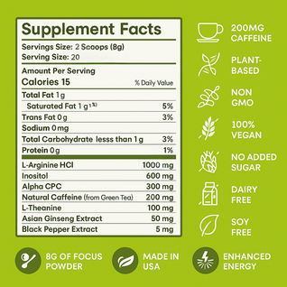 Prequisite™ - Focus Powder (Sour Candy)